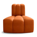 Cognac Velvet Corner U48182