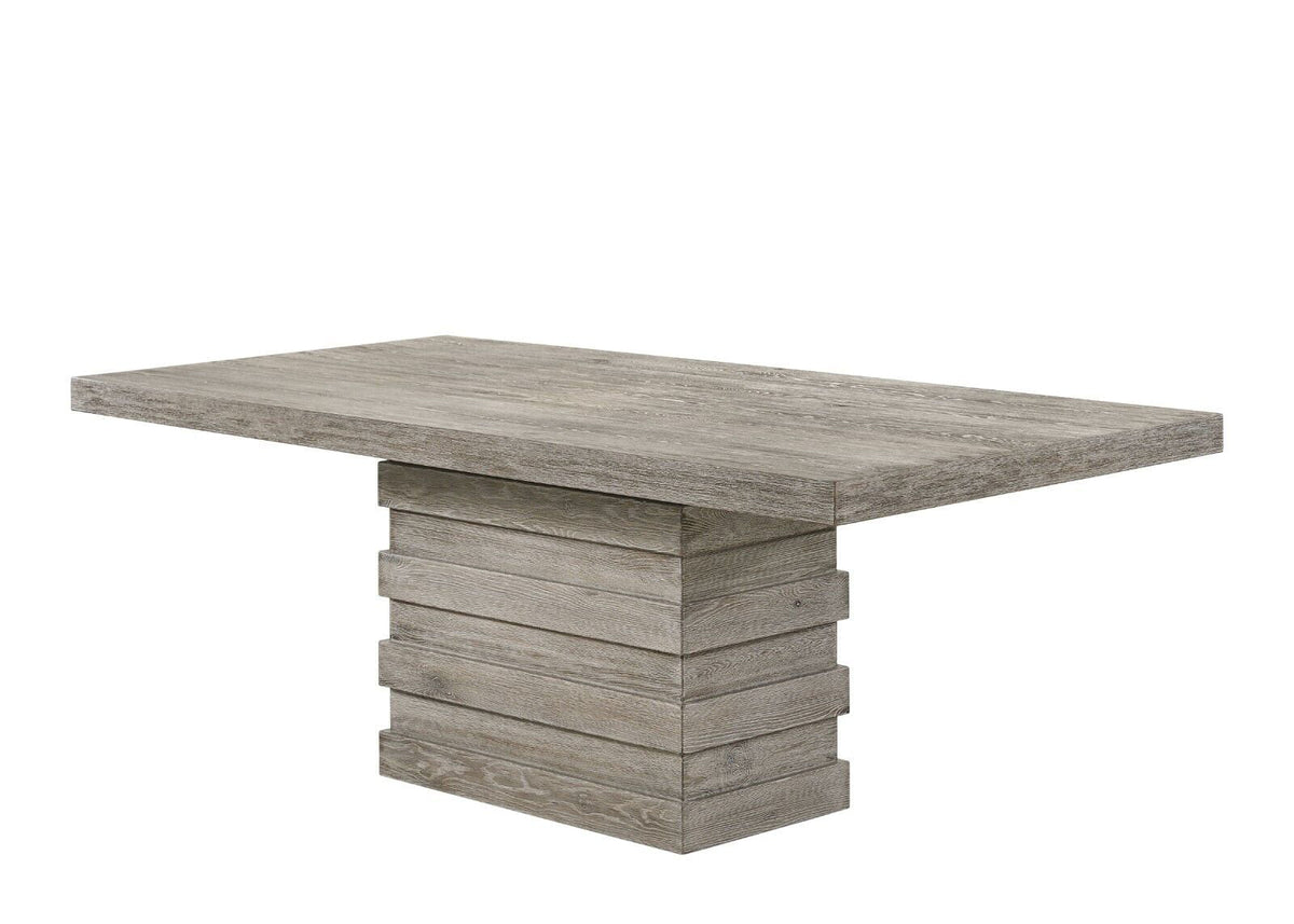9 Pc Light Oak Dining Set N737