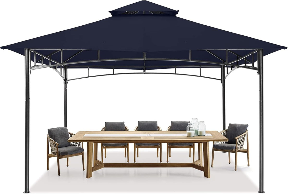 11x11 Navy Blue Outdoor Gazebo D729727
