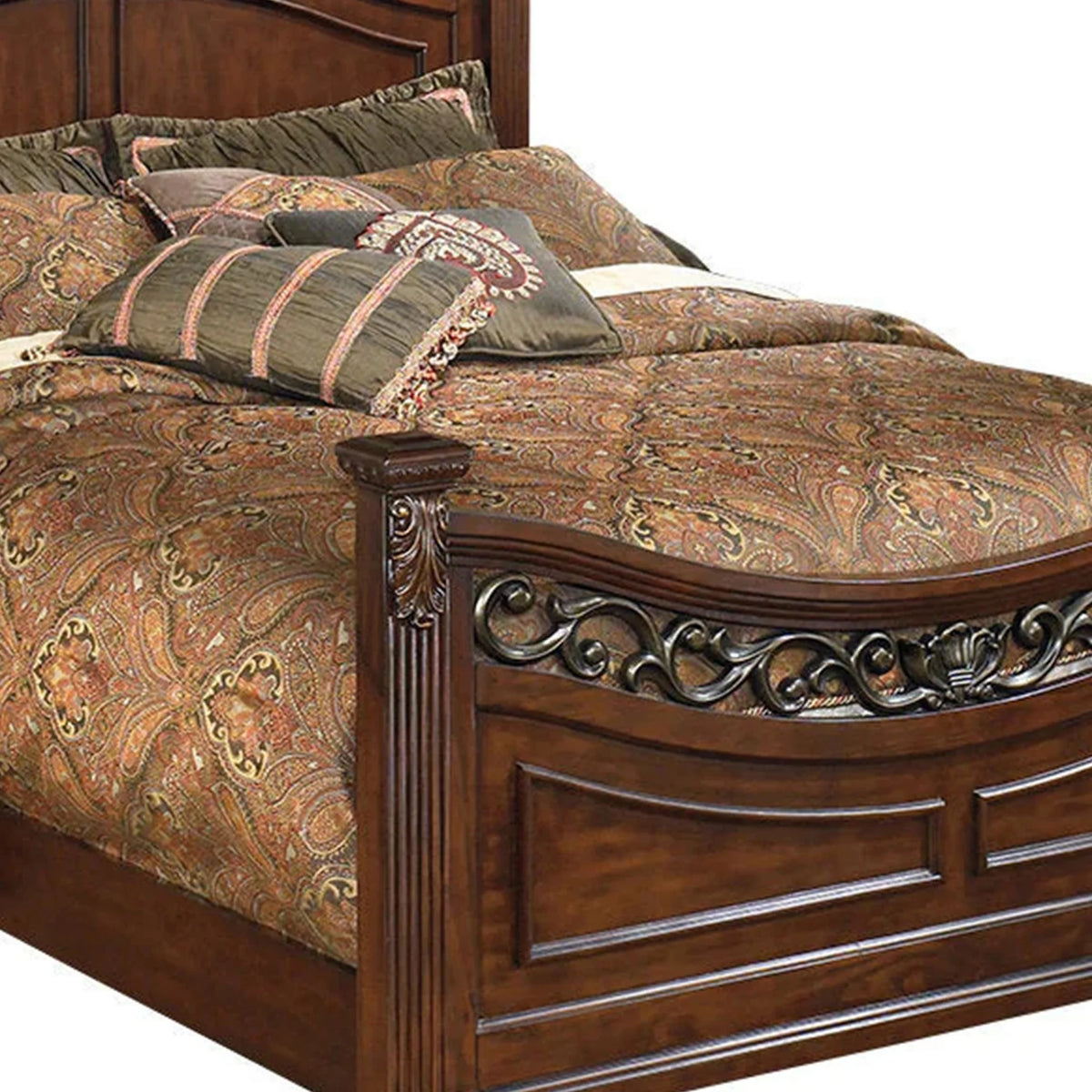 California King Wood Bed J726948