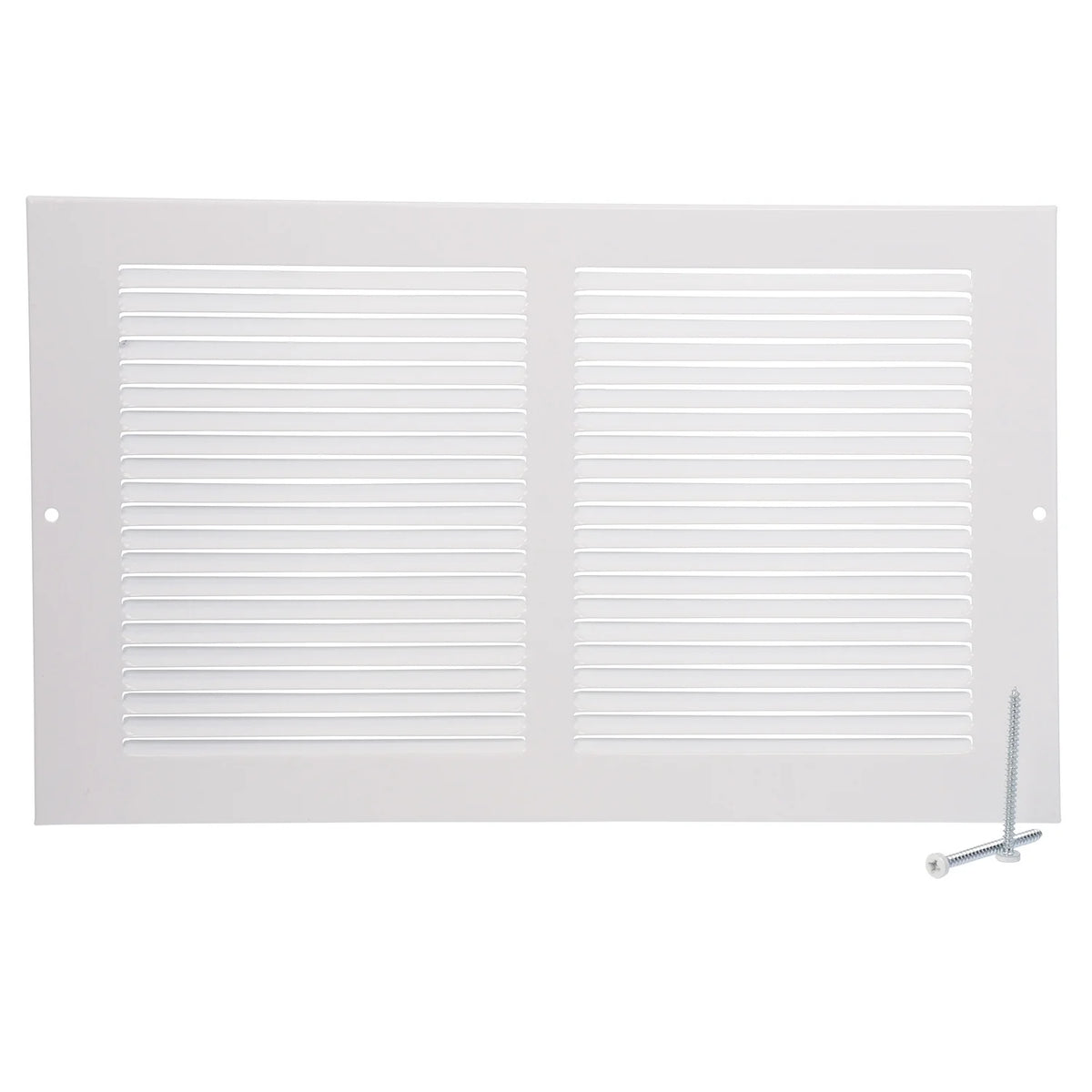 Imperial White Steel Rectangular Baseboard Return Grille G2239