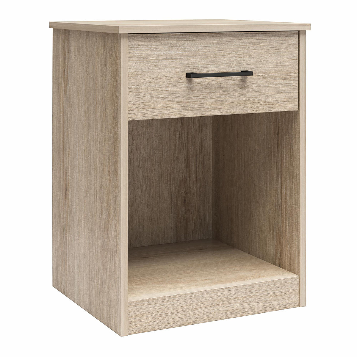 Light Oak Nightstand with Drawer L8038
