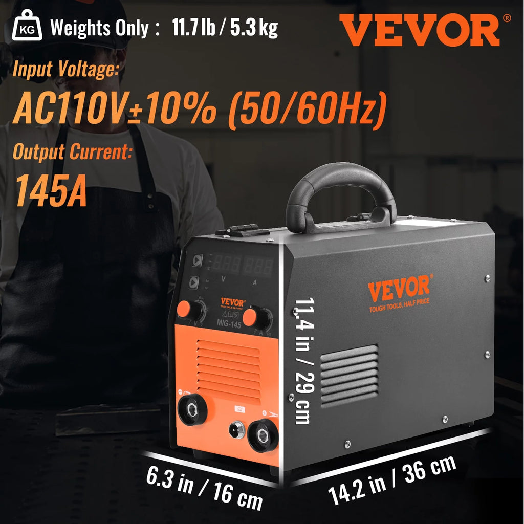 145A 3 in 1 MIG TIG MMA Welding Machine J1360