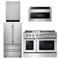48 In. Gas Burner Electric Oven Range, Refrigerator, Dishwasher, Microwave Drawer O4885