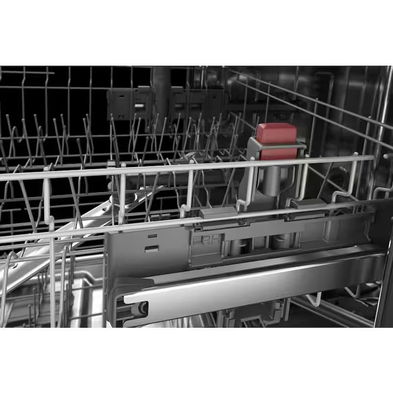 White Front Control Tall Tub Dishwasher with Third Level Rack R2575