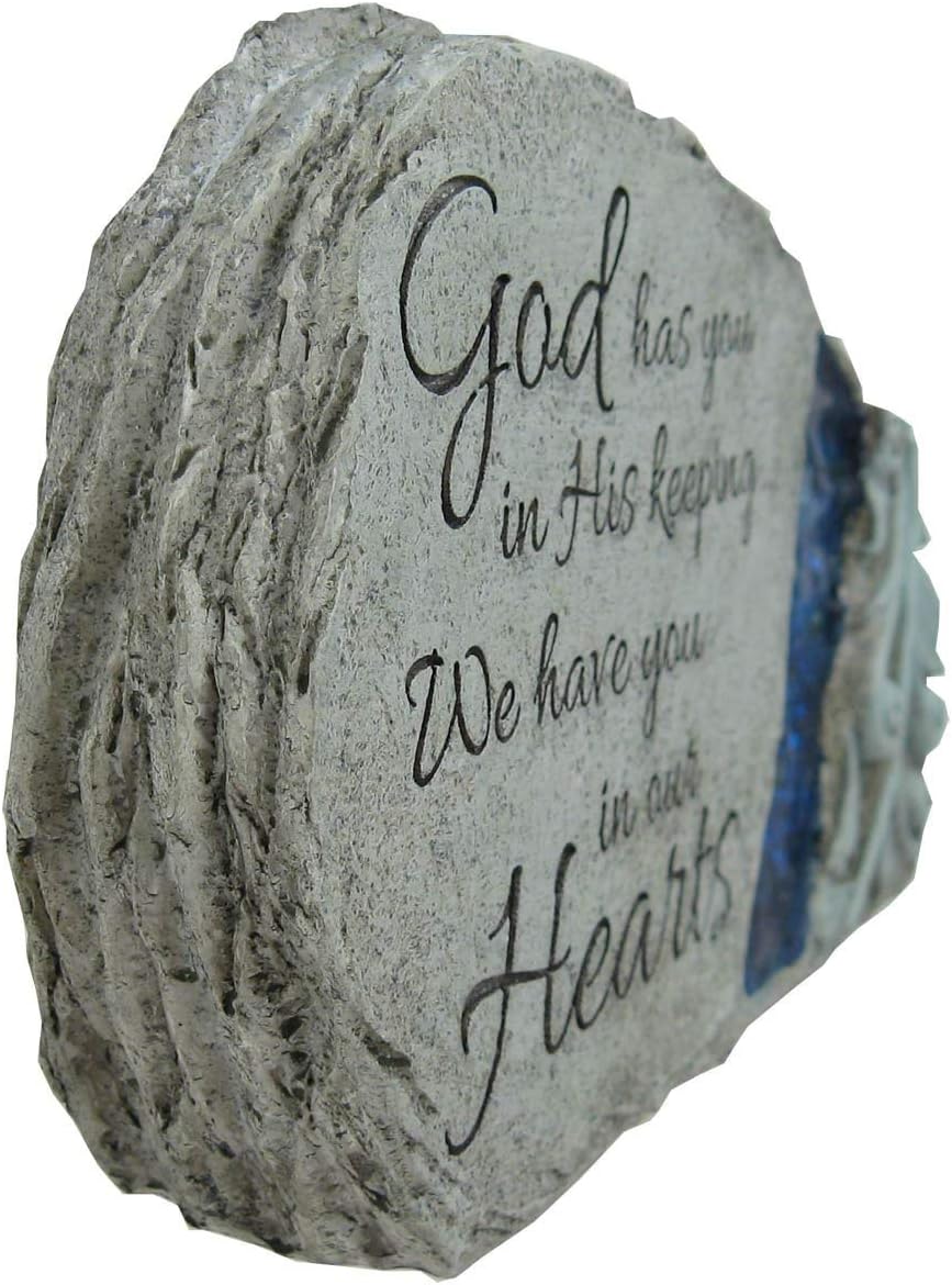 Memorial Garden Stone with Solar Accent U167