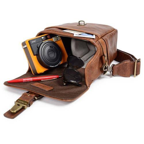 Leather Camera Bag A676505