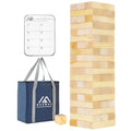 57 Blocks New Zealand Pine Wooden Tumble Tower G731