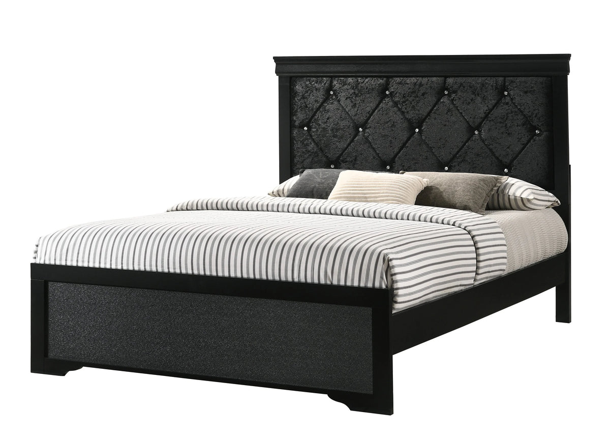 Queen Size Upholstered Bed Set X1033