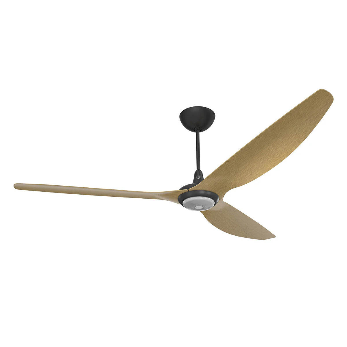 84 Ceiling Fan with Caramel Aluminum Blades and Black Finish F204550