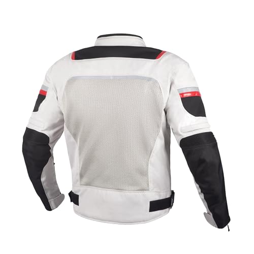 Mesh Motorcycle Jacket with Armor A85077