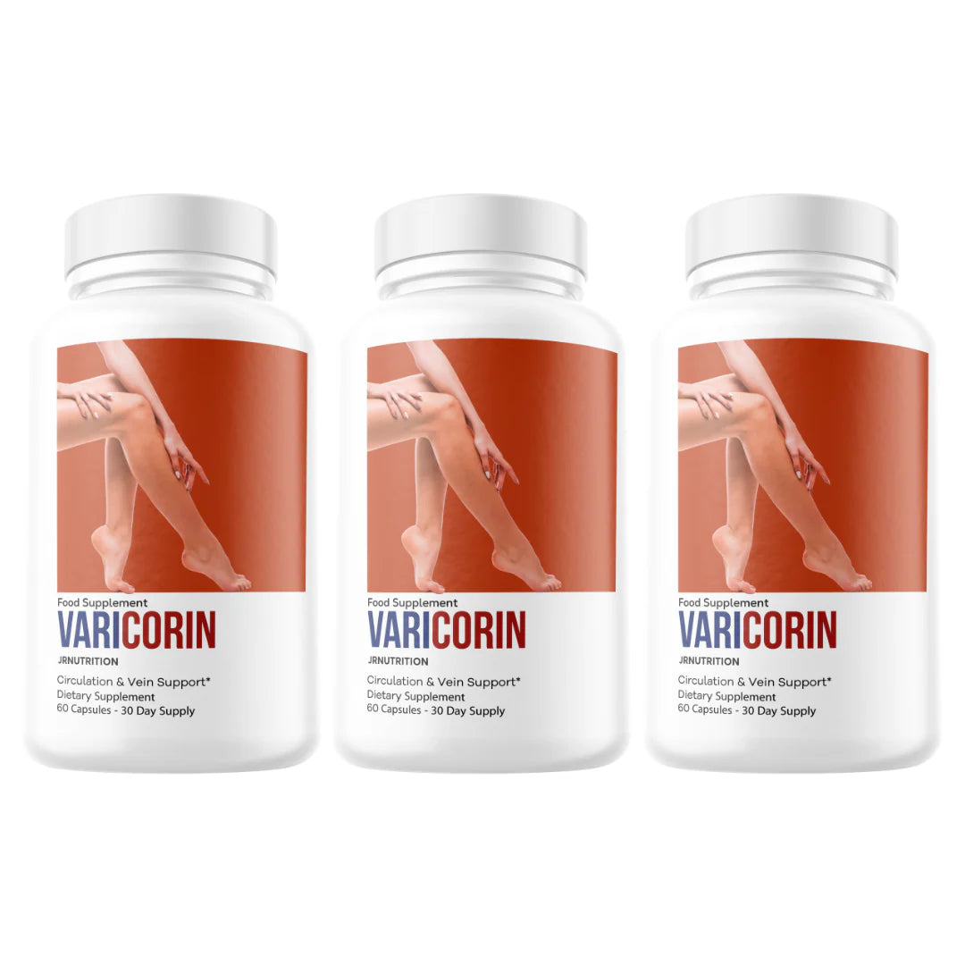 Circulation Vein Support Supplement 3 Bottles U9364