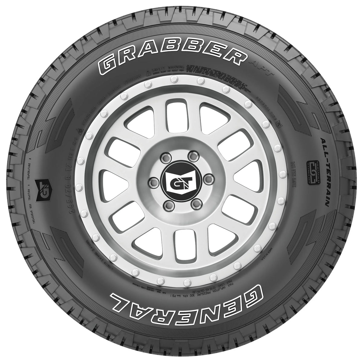 All Terrain 265/75R16 116T Light Truck Tire W93108