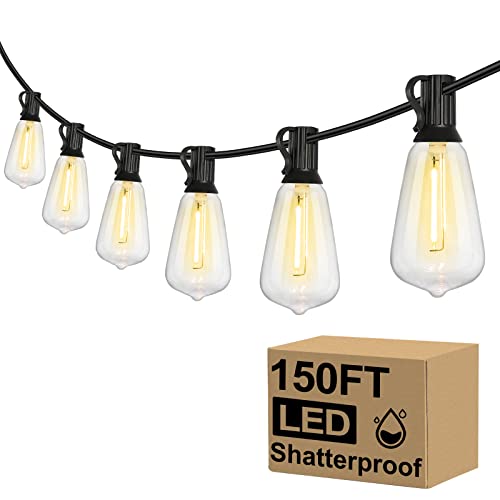 100FT Waterproof Dimmable LED Outdoor String Lights I40000