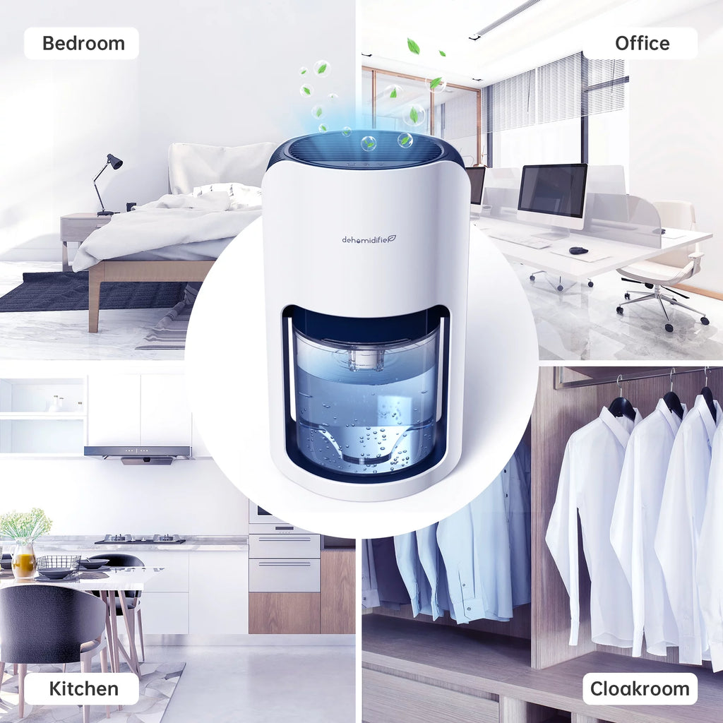 1200ml Ultra Quiet Dehumidifier with Automatic Defrosting E39385
