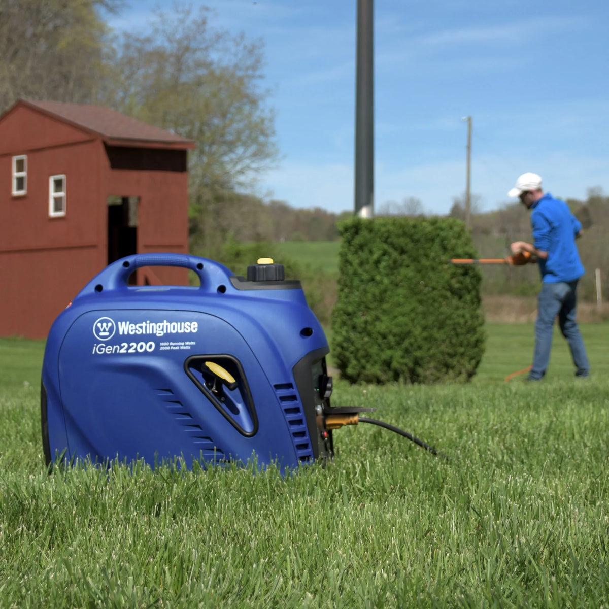 2200 Peak Watt Portable Gas Inverter Generator Q920369