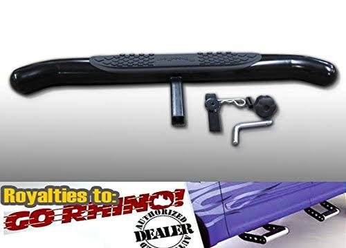 Black Trailer Hitch Step for 1 25 Receiver F3904