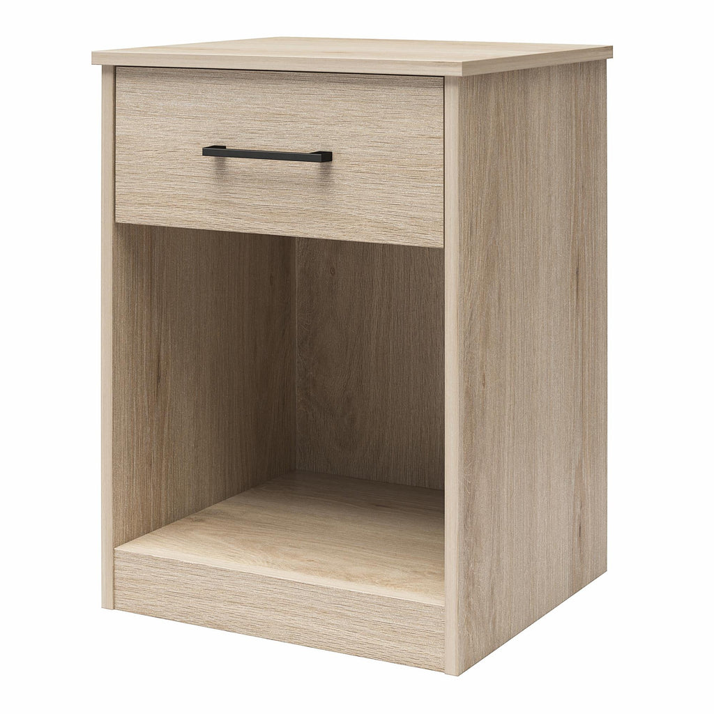 Light Oak Nightstand with Drawer L8038