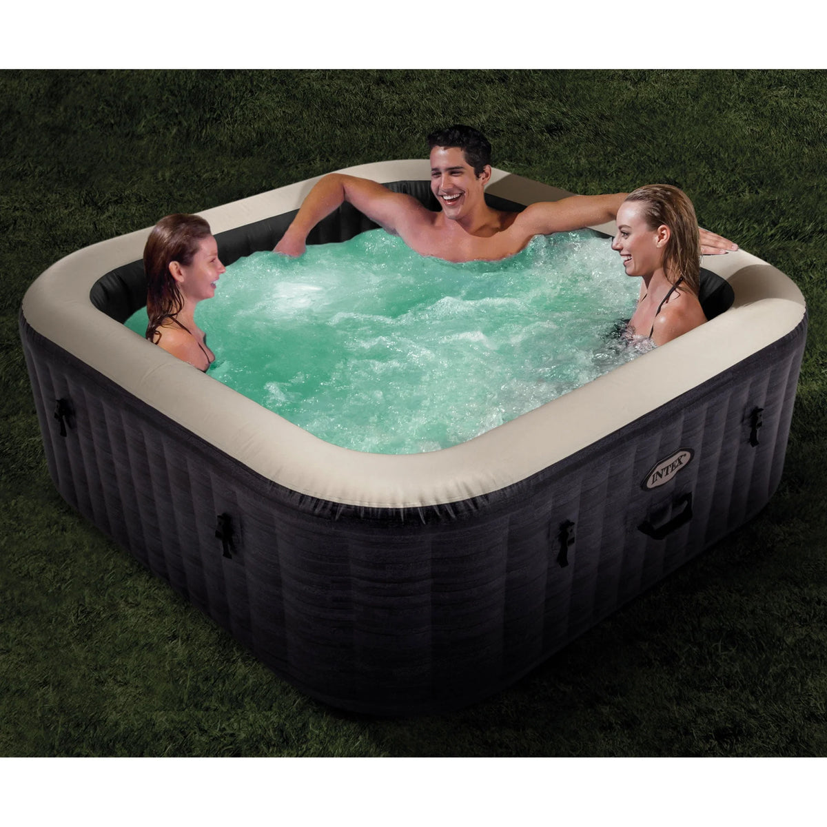 Inflatable Square Jet Spa Hot Tub Z58800