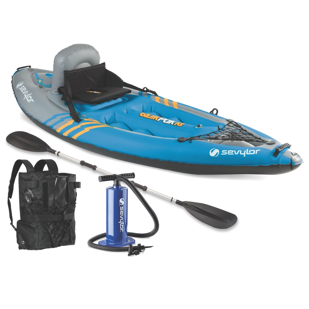 1 Person Inflatable Sit-On-Top Kayak Q384056