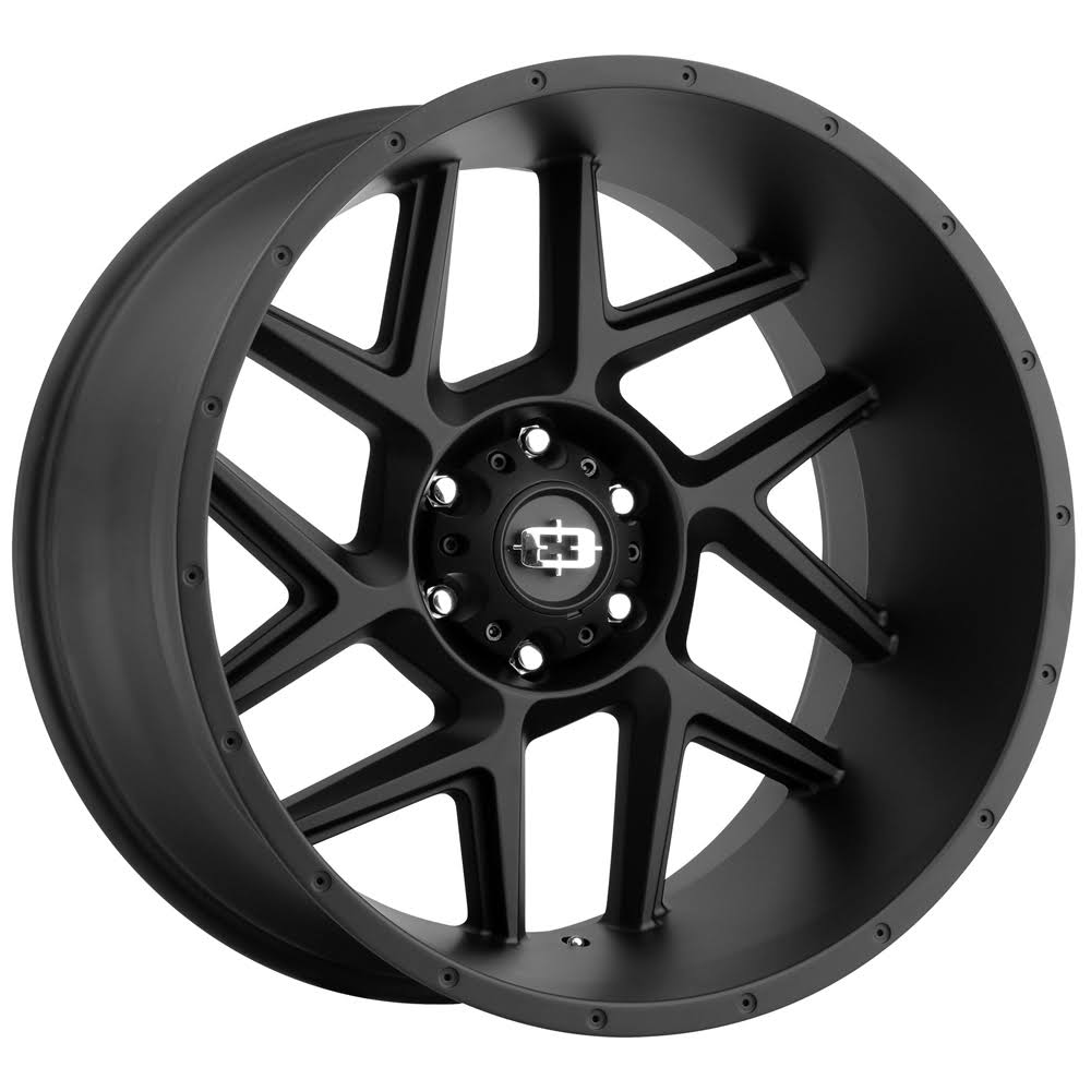Black Silver Wheel Q3226