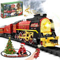Electric Model Train Set with Smoke, Lights & Sound U266