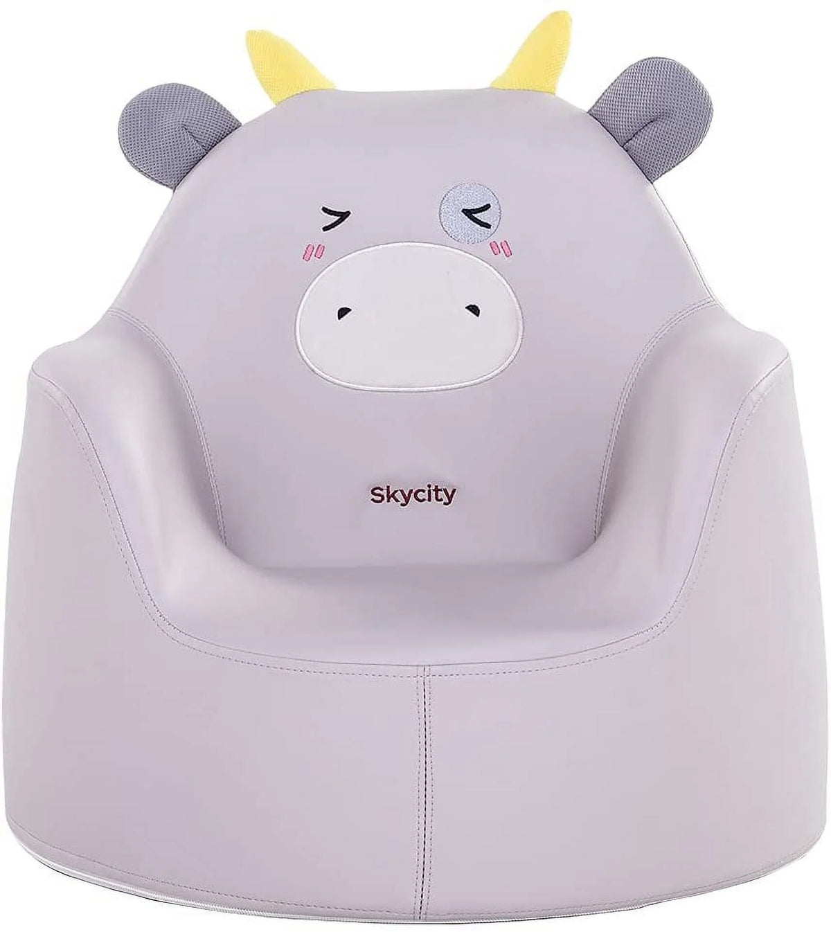 Kids' Sofa, Children Armchair with Cartoon Pattern, Lightweight Foam Couch H3511