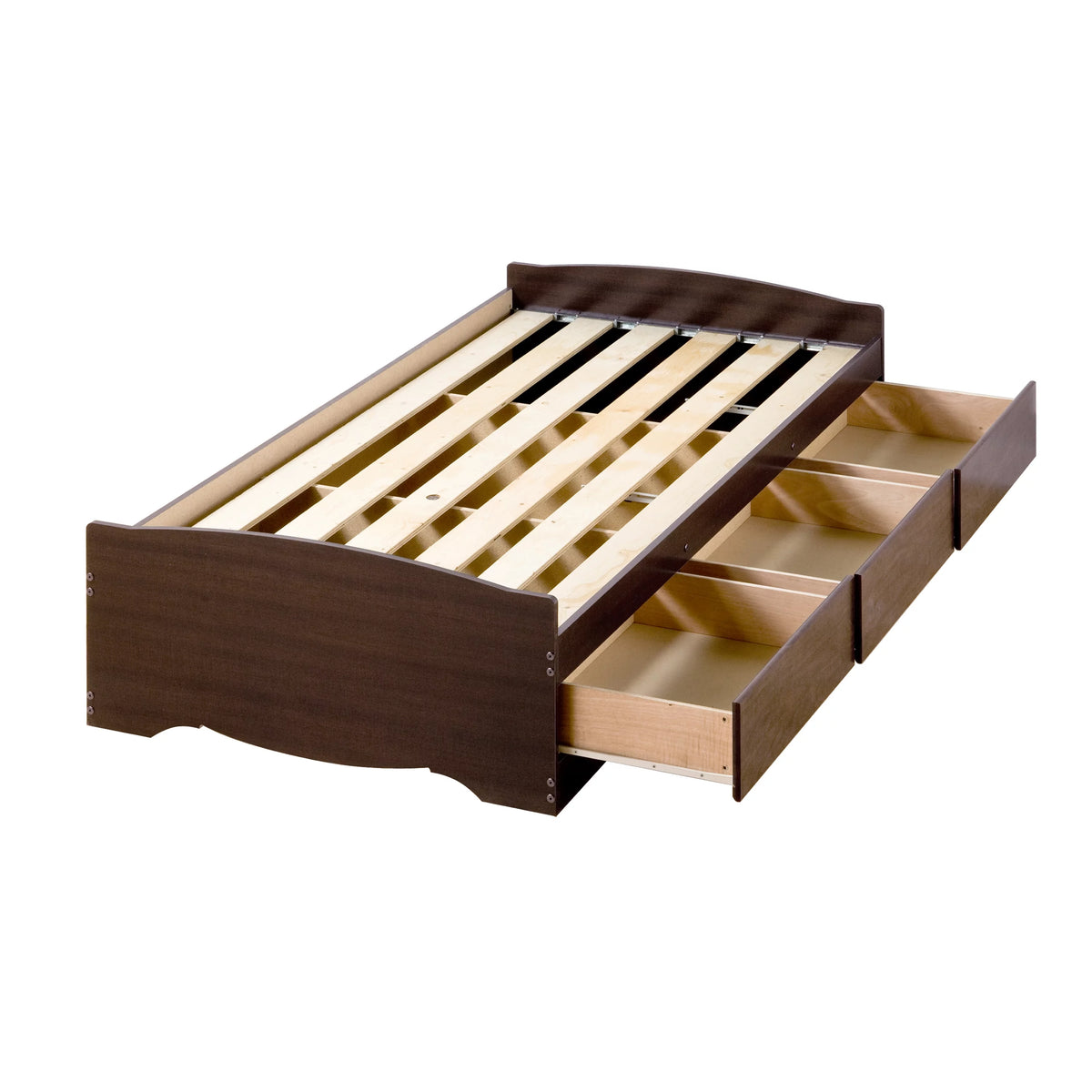Twin XL Platform Storage Bed with 3 Drawers U50462