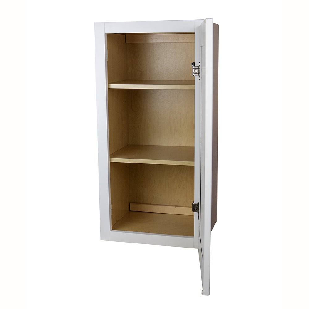 White 18x36 Shaker Style Wall Cabinet D14112