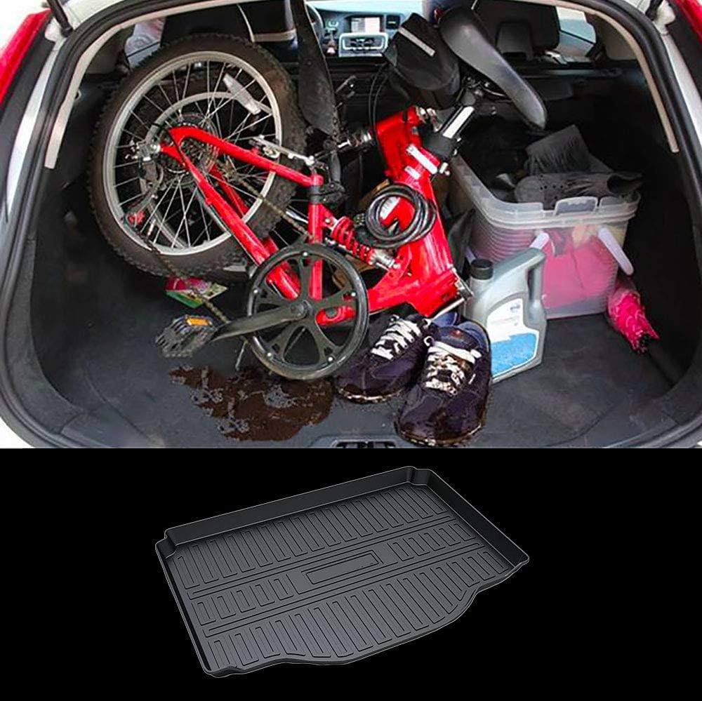 Cargo Liner Rear Cargo Tray Trunk Floor Mat Waterproof Protector Pack of 2 E5721