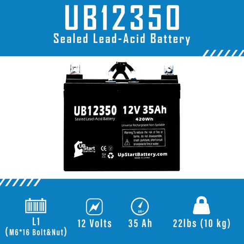 12V 35Ah Sealed Lead Acid Battery A46989