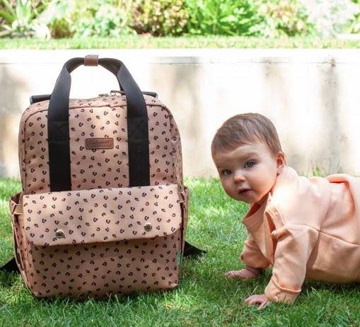 Caramel Leopard Backpack T147495