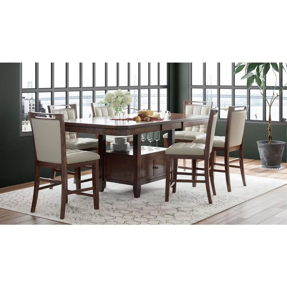 Adjustable Height 78" Rectangle Dining Table A7317