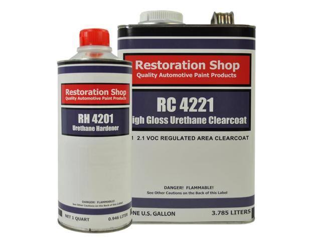 Red Gallon Low VOC Urethane Basecoat Clearcoat Auto Paint Kit B815308