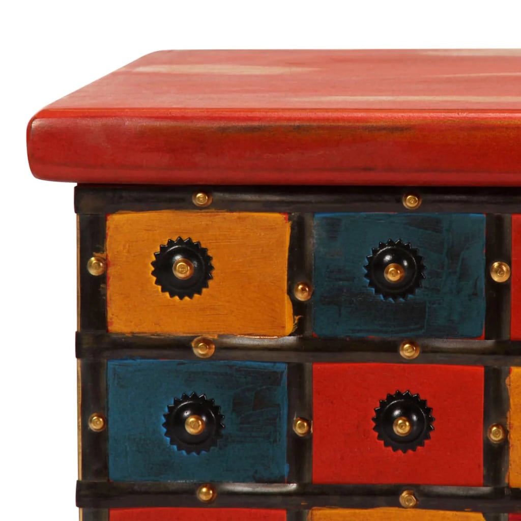 Acacia Wood Storage Chest D6826