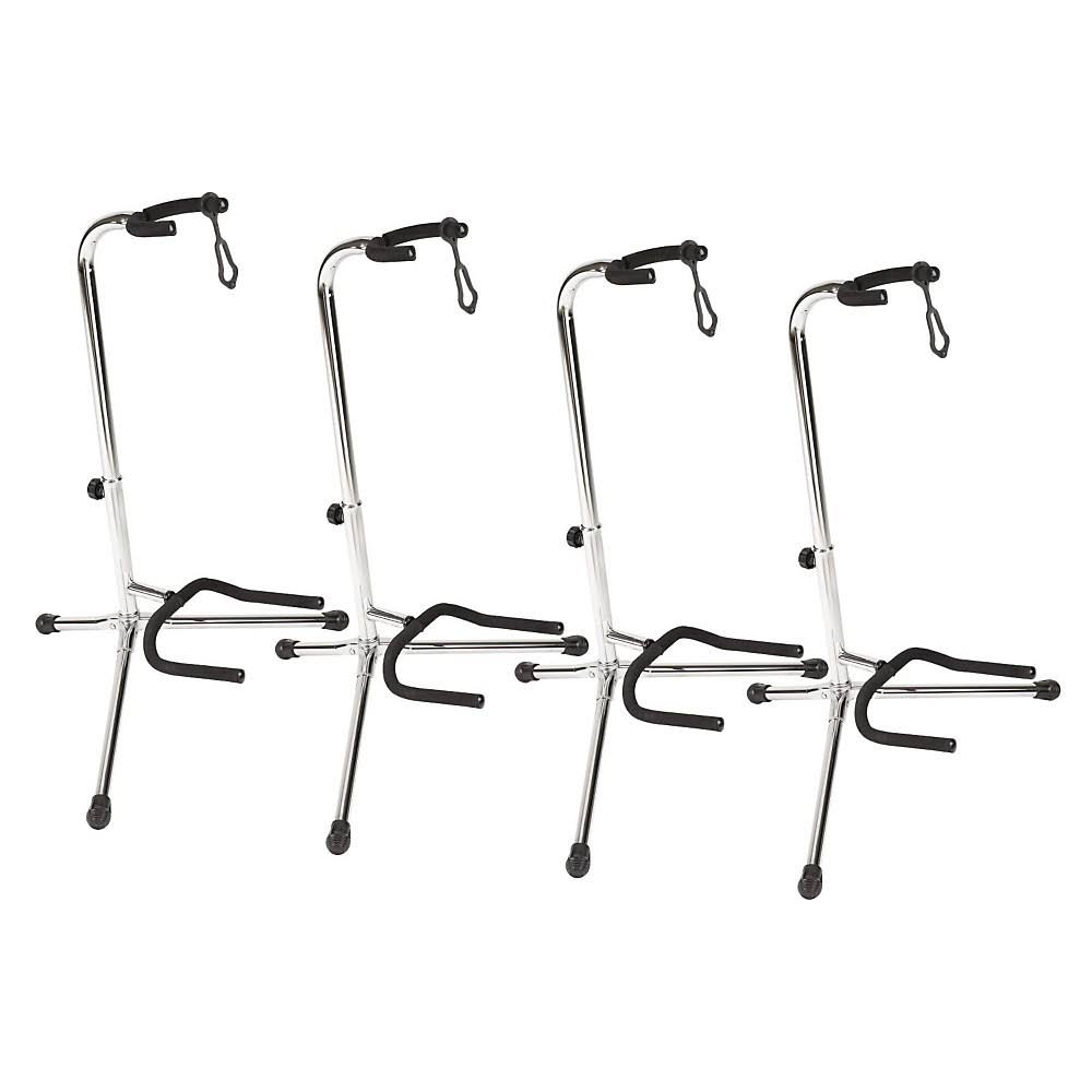 Guitar Stand 4 Pack Chrome Silver N16987