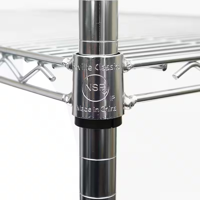 5-Tier NSF Certified Steel Wire Shelving System D915