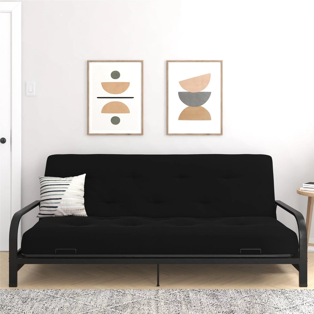 8 Innerspring Full Microfiber Futon Mattress E8114