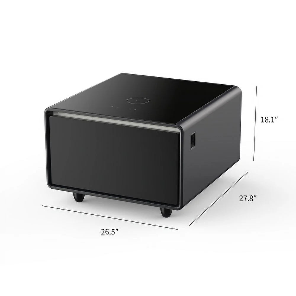 Smart Side Table with Built-in Fridge L385268