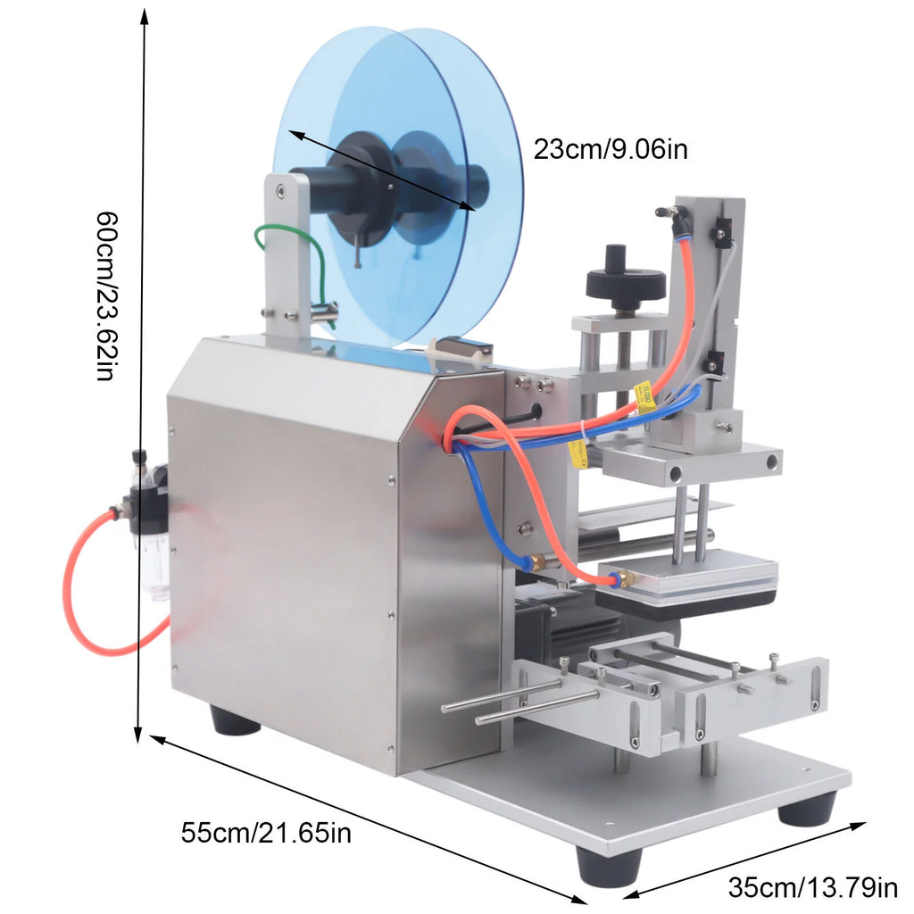 Semi-automatic Square Bottle Labeling Machine B655