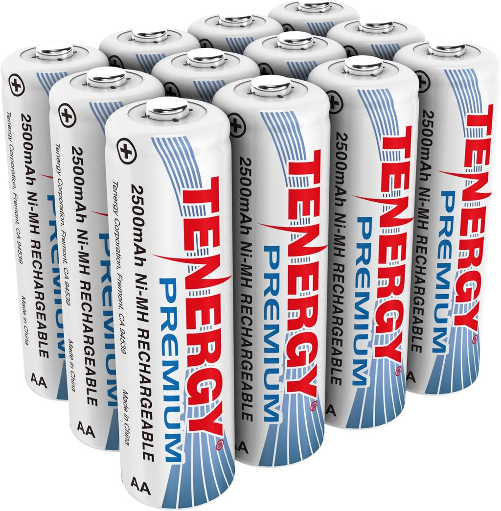 Rechargeable AA Batteries 2500mAh NiMH 120 Pack O94093