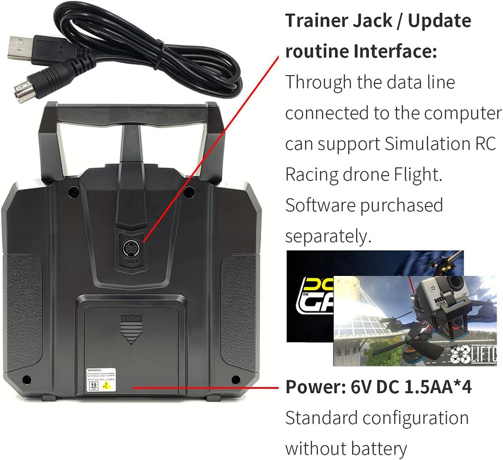 10CH 2.4GHz RC Transmitter and Receiver S8991