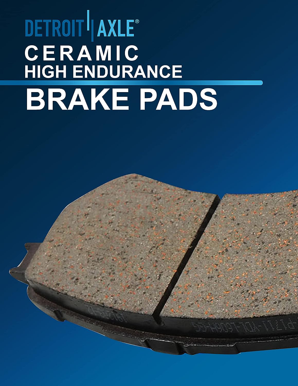 Front Disc Brake Rotors with Ceramic Brake Pads 6pc Set A281