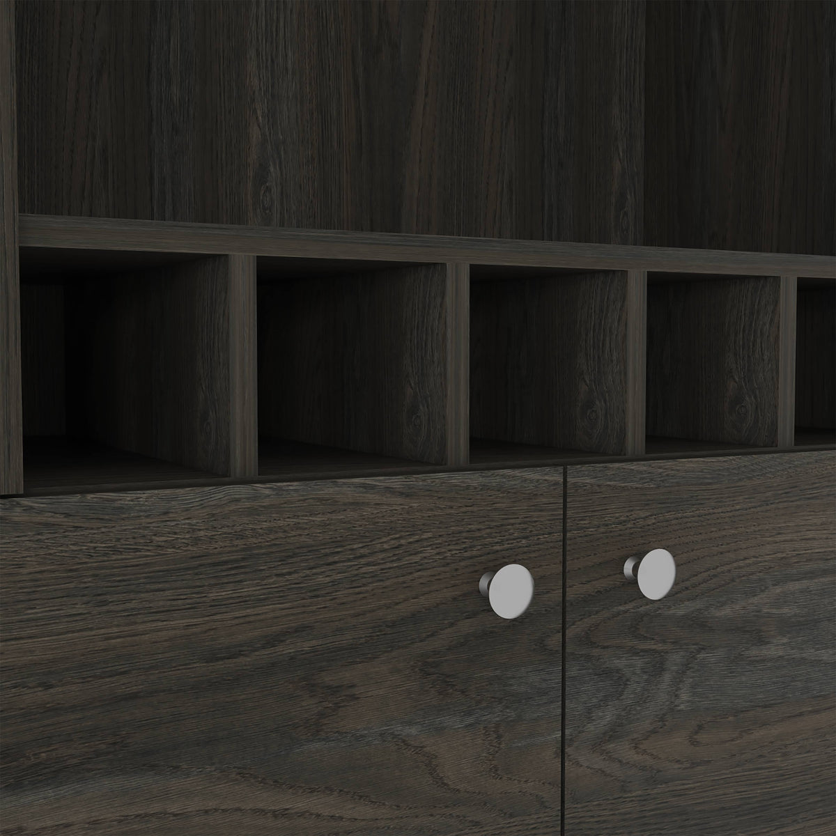 Dark Brown Bar Cabinet M779
