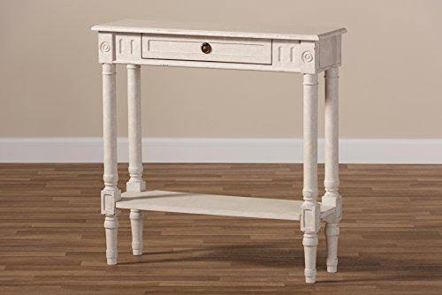 Whitewash Console Table X566036