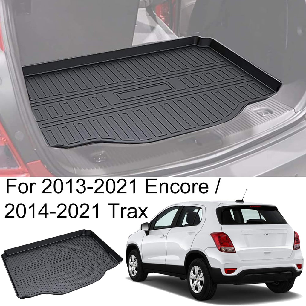 Cargo Liner Rear Cargo Tray Trunk Floor Mat Waterproof Protector Pack of 2 E5721