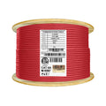 Cat6a Shielded Riser Ethernet Cable, 1000ft, Red Z639699