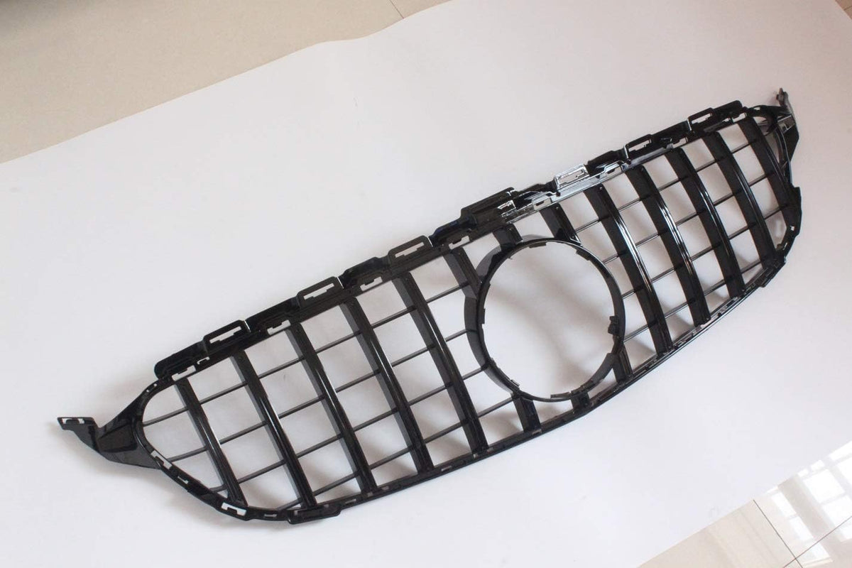 Front Bumper Grille without Camera for Mercedes-Benz W205 C Class S428