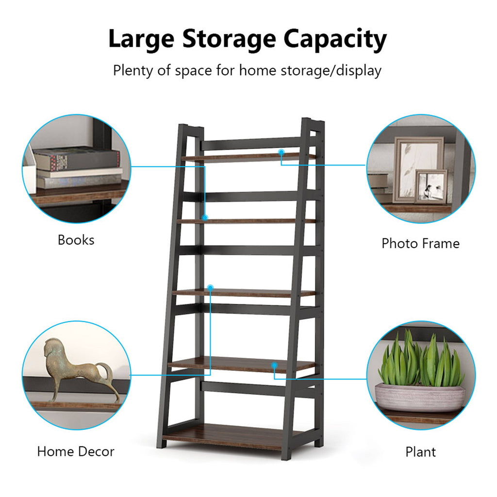 5-Tier Modern Bookshelf Q336