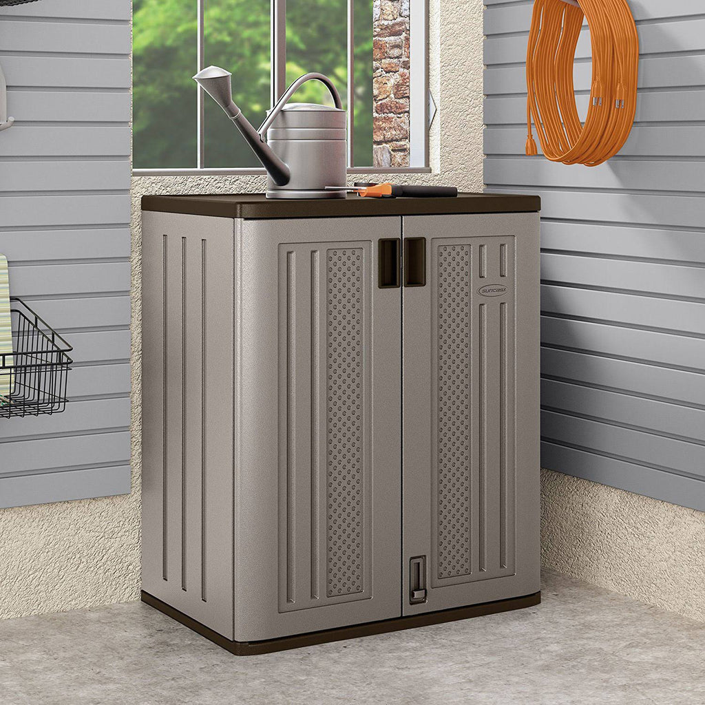 9 Cu ft Heavy Duty Resin Storage Cabinet 3 Pack D2115